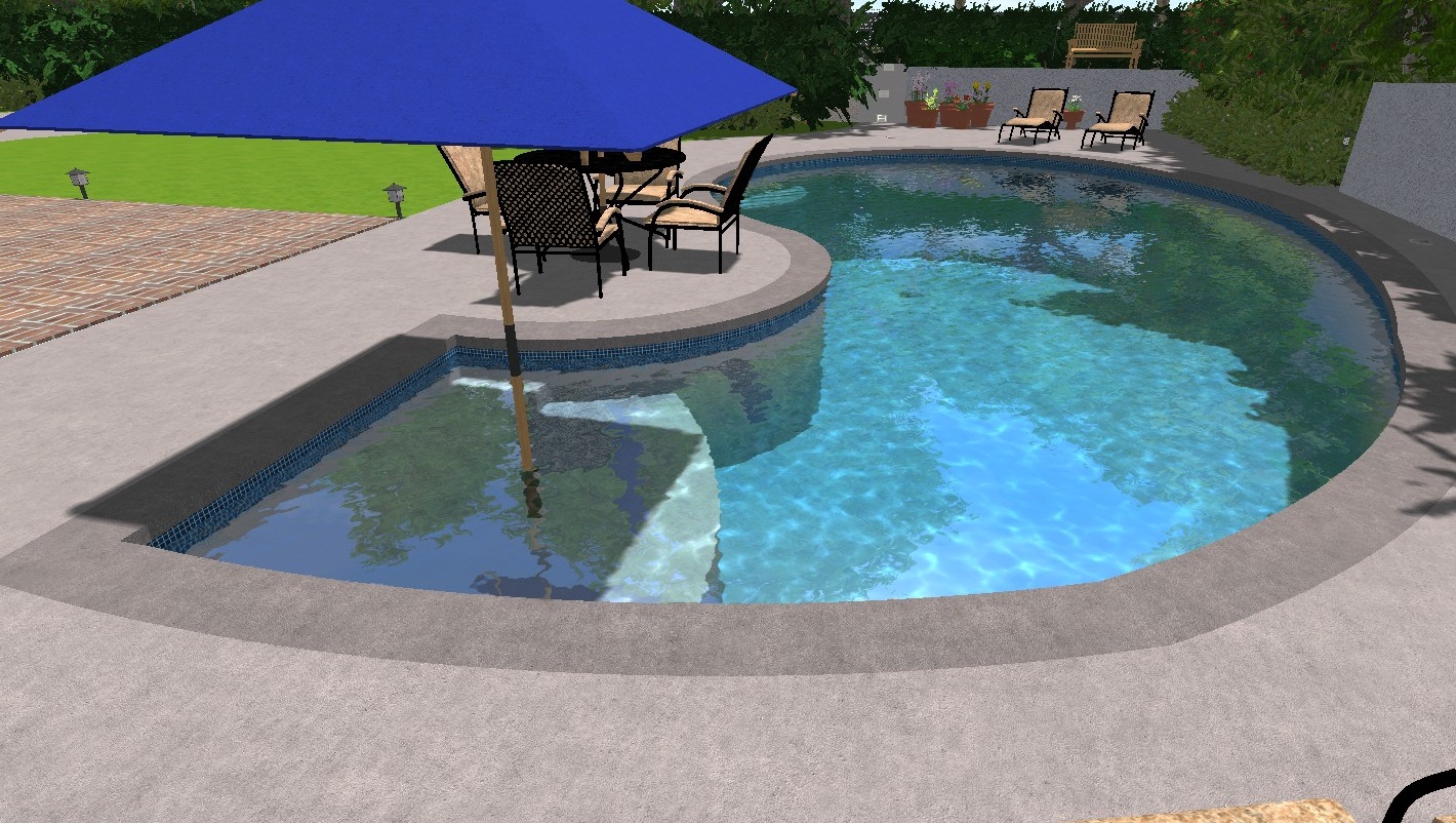Backyard Swimming Pool Landscape Designss-18