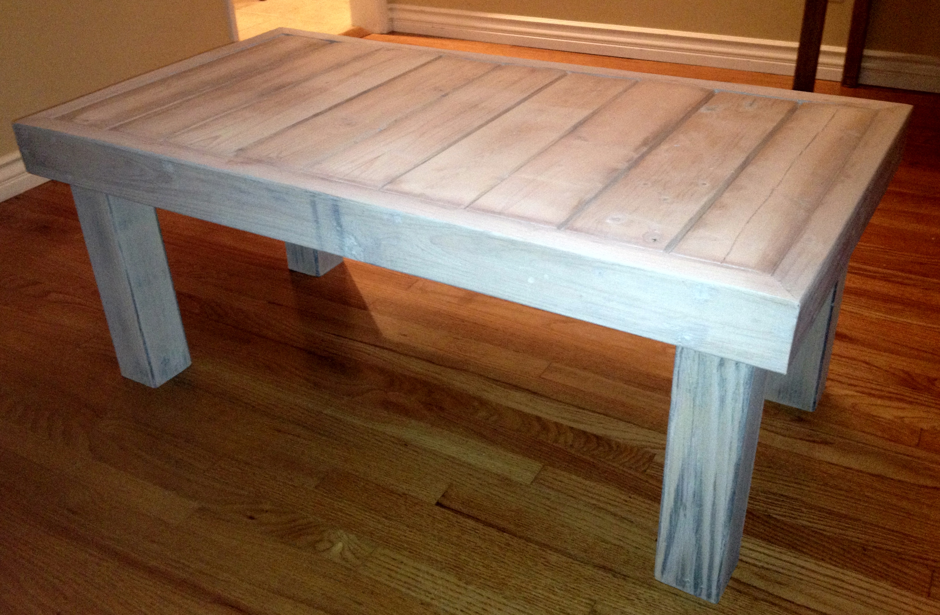 Reclaimed Wood Coffee Table Plans